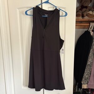 Black golf dress